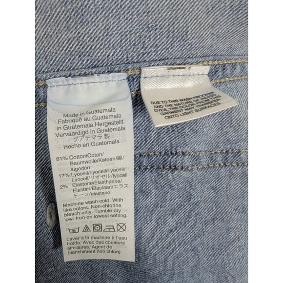 Madewell Emmett Wide Leg Crop Jean in Langston Wash - Picture 8 of 8